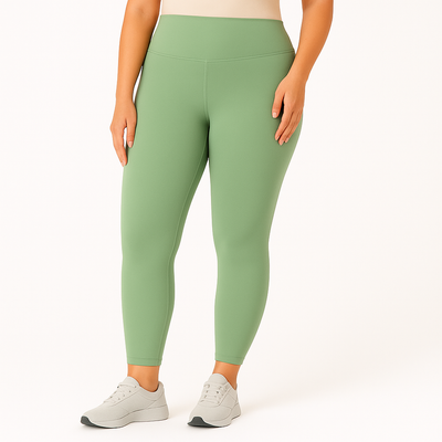 Yoga-Leggings mit hohem Bund für Damen – schweißableitende und dehnbare Sportbekleidung