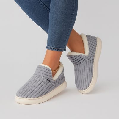 FuzzyWarm | Kuschelige Slip-On-Hausschuhe