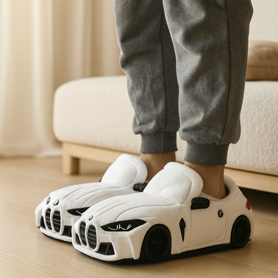 Anders | Warme Herren-Winterhausschuhe mit Wollfutter