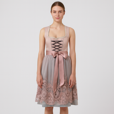 Heidi Dirndl Damen – Modernes Kleid für Oktoberfest