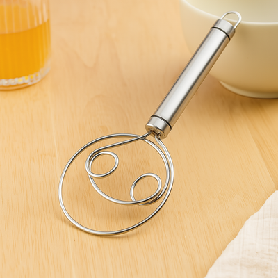 BakeCraft – Professionelles dänisches Teigschneebesen für müheloses Verrühren