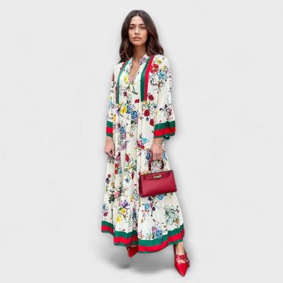 Oriana - Maxikleid mit floralen Druck