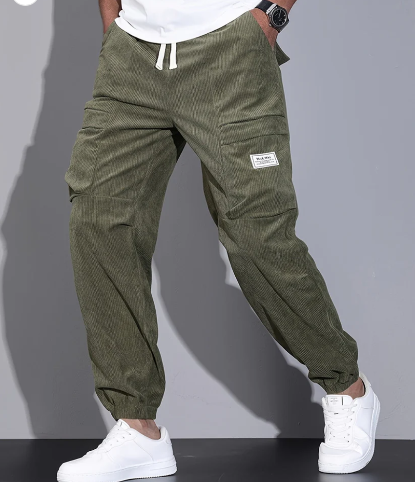 Anthony | Lässiger Trend Cordino Cordhose