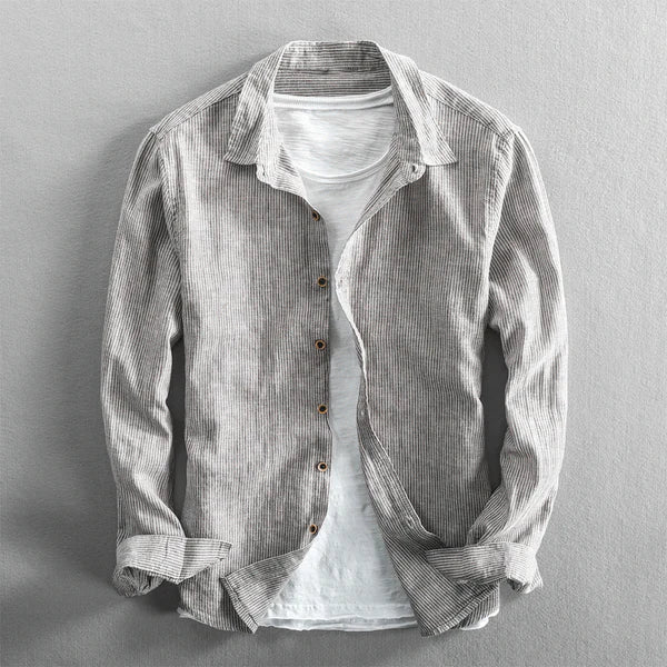 Stylisches Leinenhemd für Herren -Aníbal