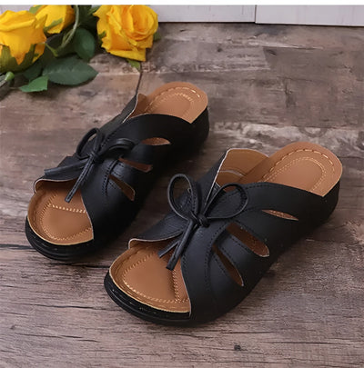 Retro Sandalen Damen – Bequeme orthopädische Schuhe für den Sommer