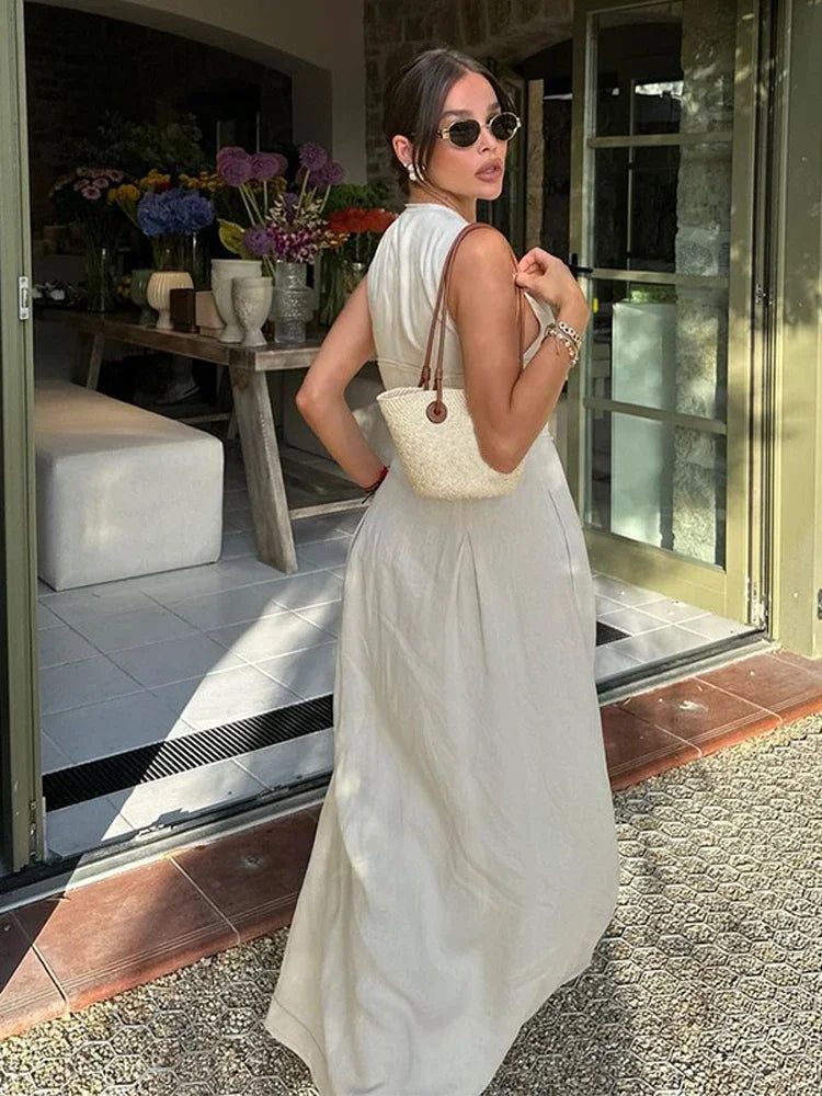 Ärmelloses Maxikleid | Elegant & Bequem | Sophie