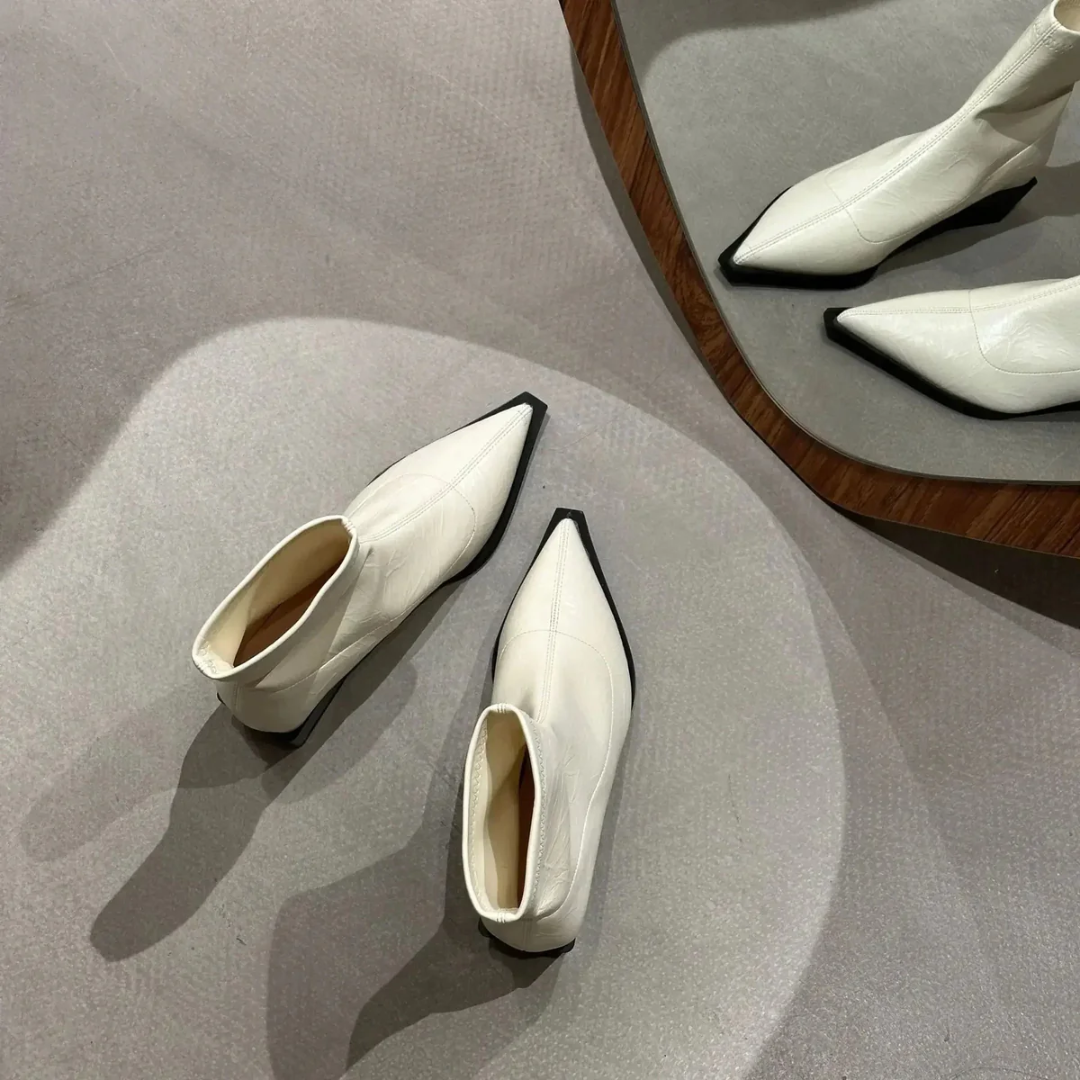 Elegante Stiefeletten mit spitzem Design