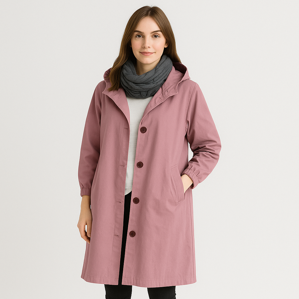 Ella | Zeitloser, wasserdichter Trenchcoat