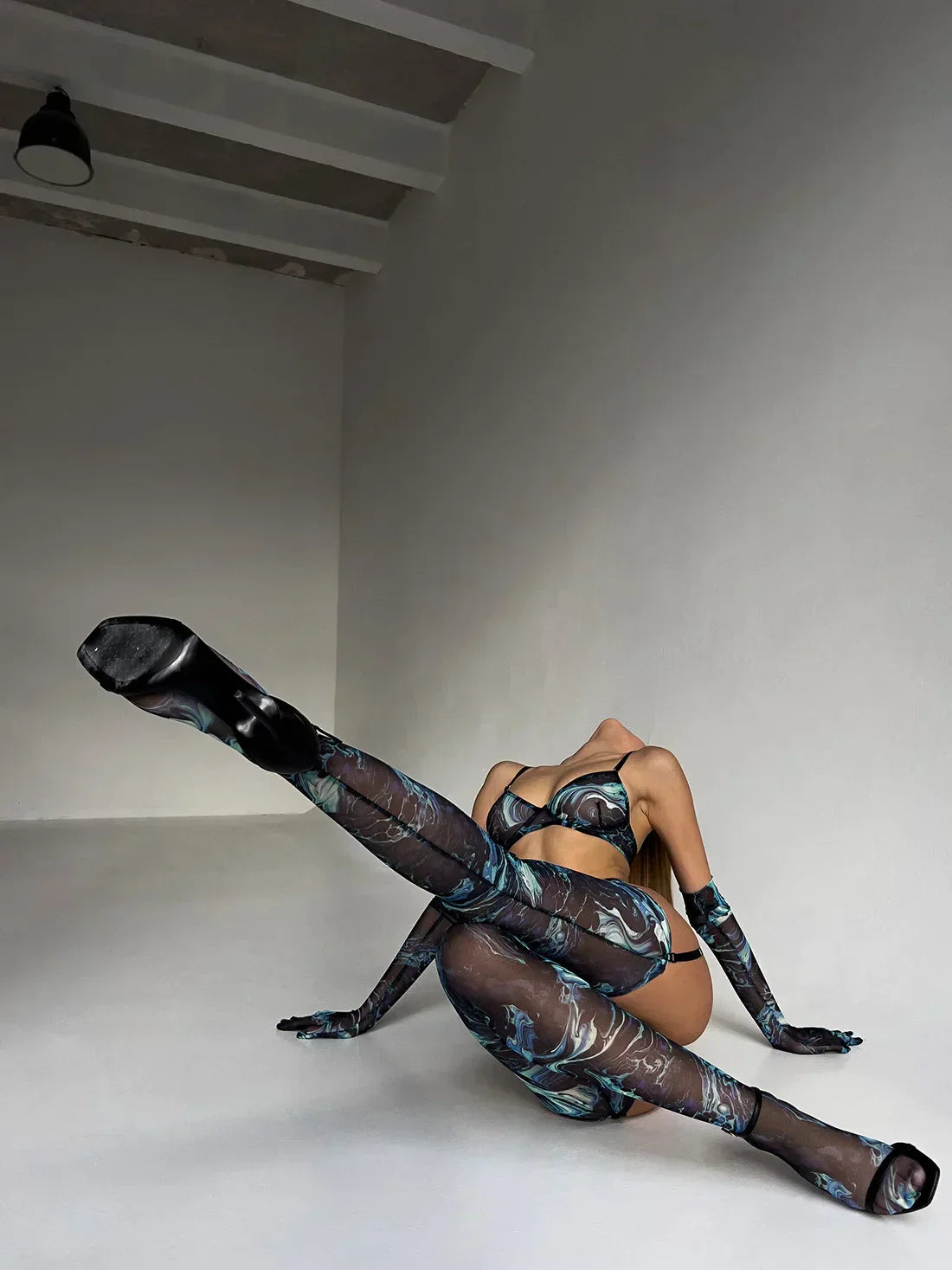 Serena™ | 5-teiliges Tie Dye Dessous Set – Sinnlichkeit in lebendigen Farben