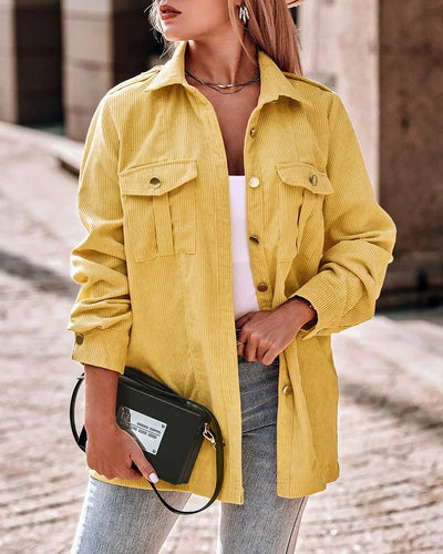 Emilia | Moderne stylische Cordjacke