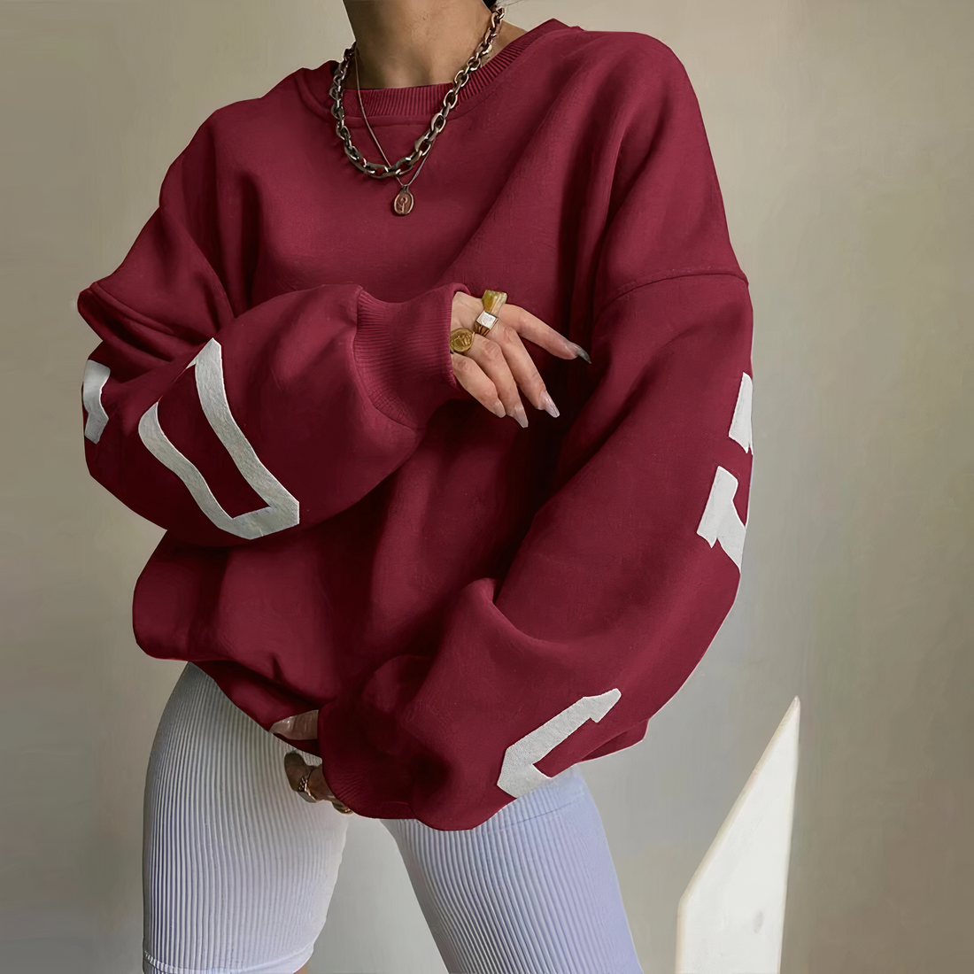 Esmeralda | Gemütlicher Oversized Komfort Damenpullover