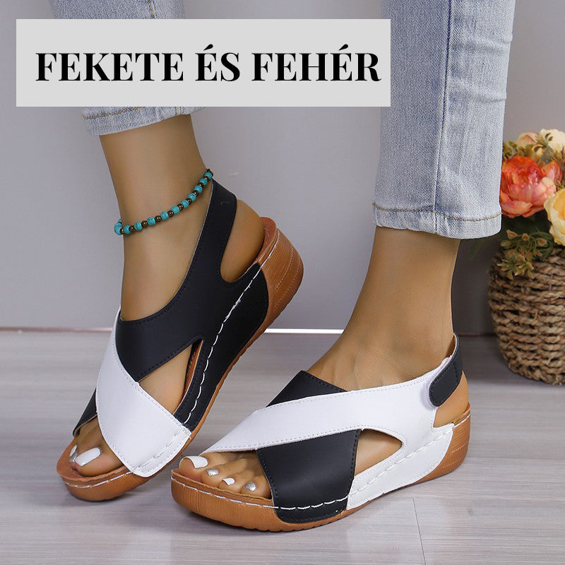 Saoirse | Ultra bequeme orthopädische Sandalen mit Absatz