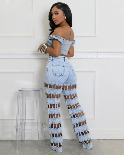 Molly | Tic Tac Toe Jeans