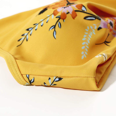 Bella | Hochtaillierter, farbenfroher Damen-Bikini