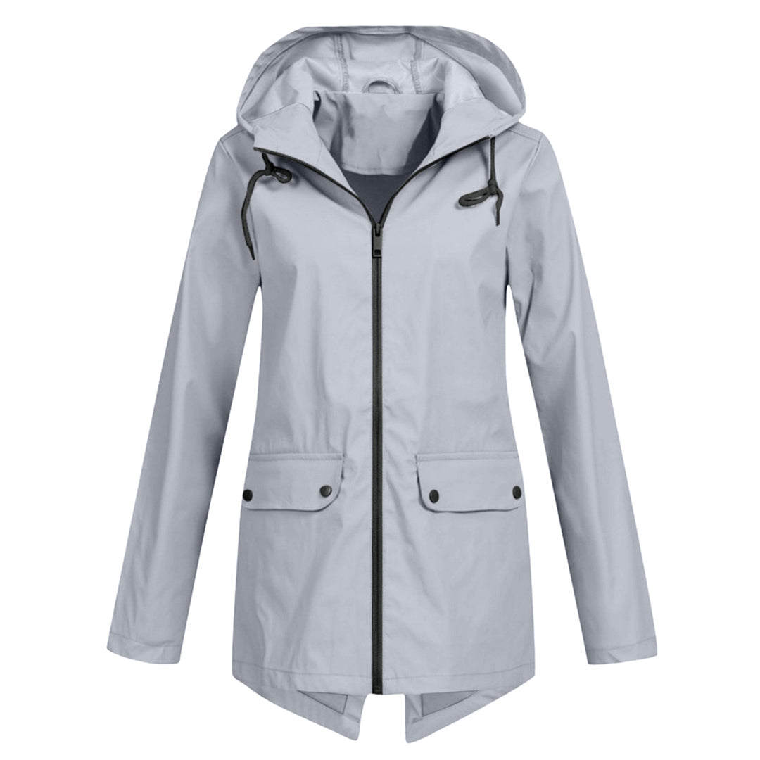 Leichte Regenjacke mit Kapuze für Damen