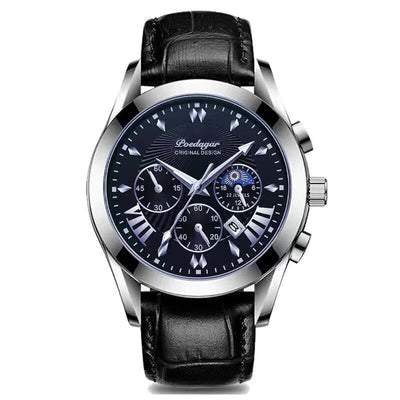 LUXUSUHR MIT LEDERBAND