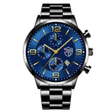 Schwarz Blau