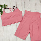 Rosa-rotes Set