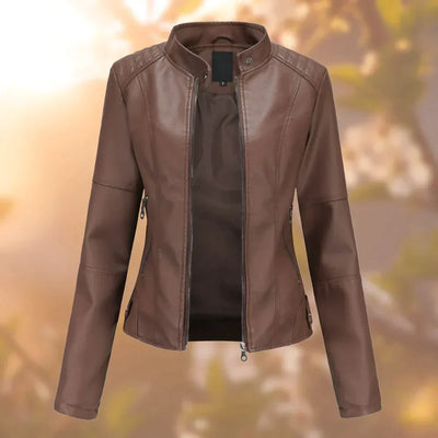 Stylische Bikerjacke für Damen | Schlanke Passform