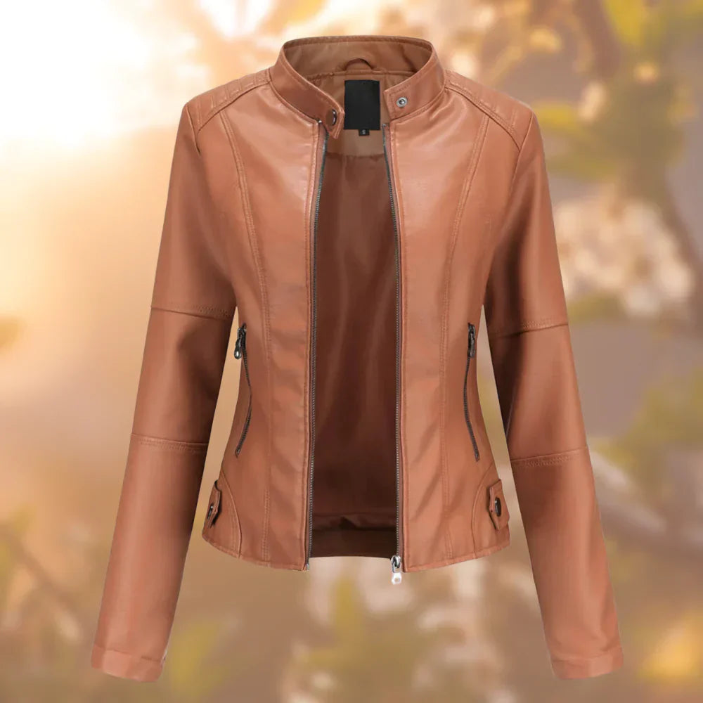 Stylische Bikerjacke für Damen | Schlanke Passform