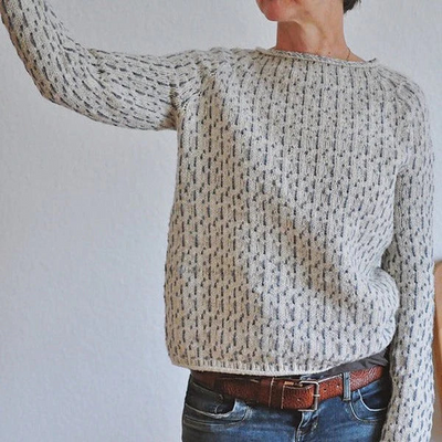 Andrea - Enger Gestrickter Pullover