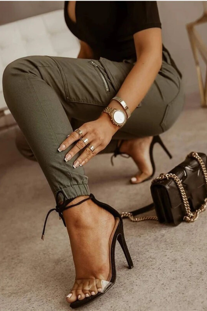 Moderne Cargo Damen Hose