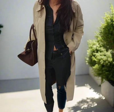 Vintage Damen Jeans-Anzug mit weitem Bein