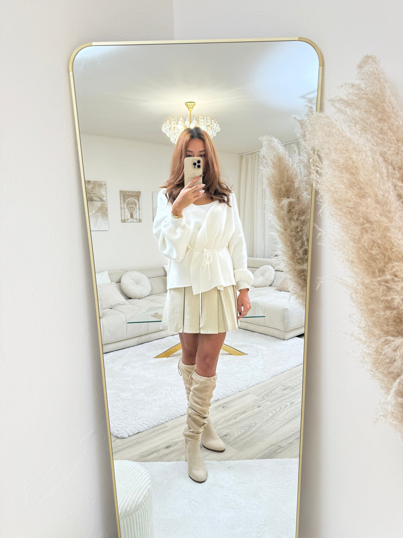 Wickel-Cardigan Kurz