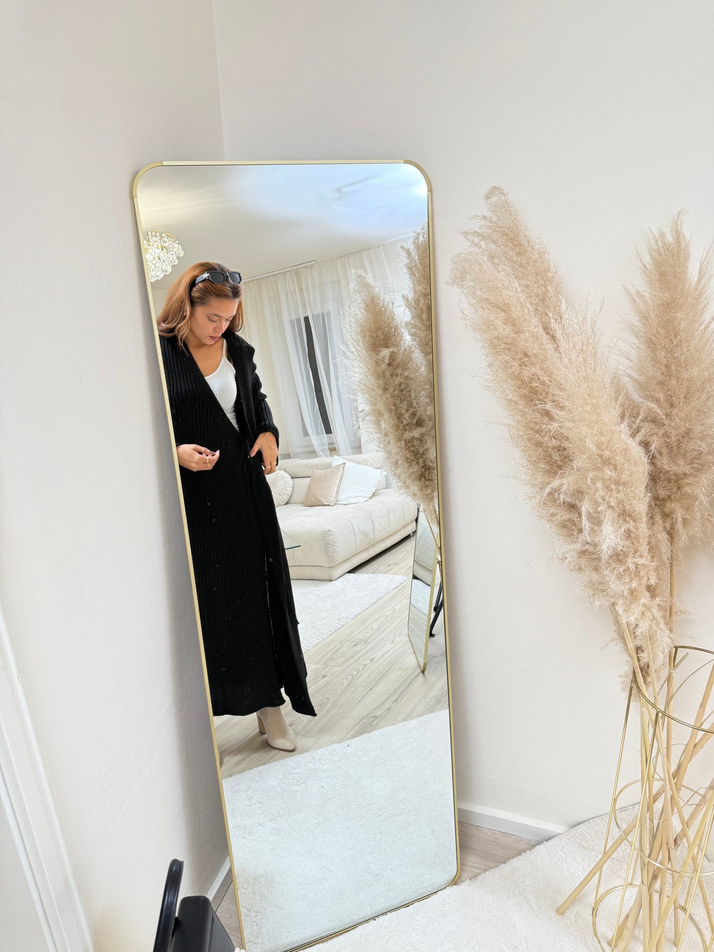 Strickkleid in Wickeloptik