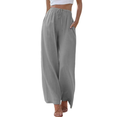 Damenhose aus Ökoleinen – Anna