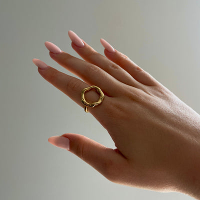 Offener Kreisring – Zeitlose Eleganz für jeden Anlass