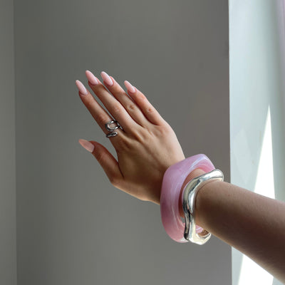 Skulpturaler Silberring – Modernes Design für zeitlose Eleganz