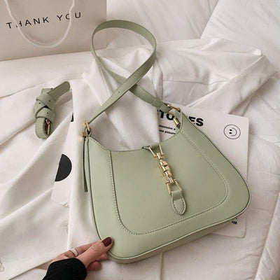 Vintage Schultertasche Damen – Vegan Leder & Retro Look