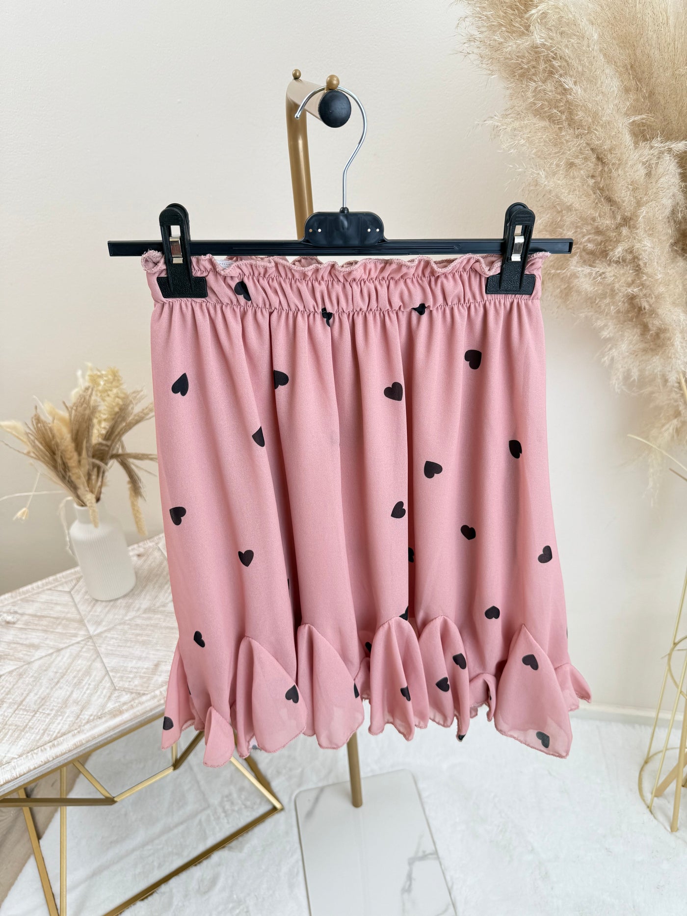 Rüschenrock Herzchen