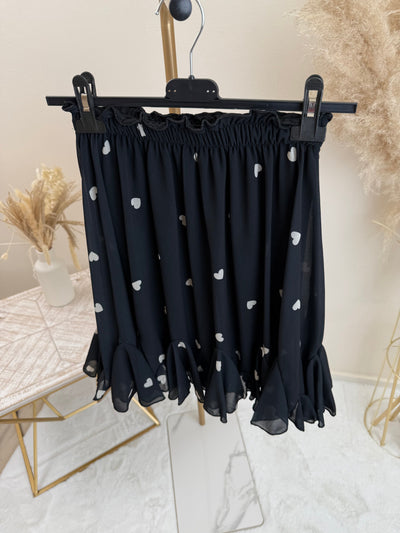 Rüschenrock Herzchen