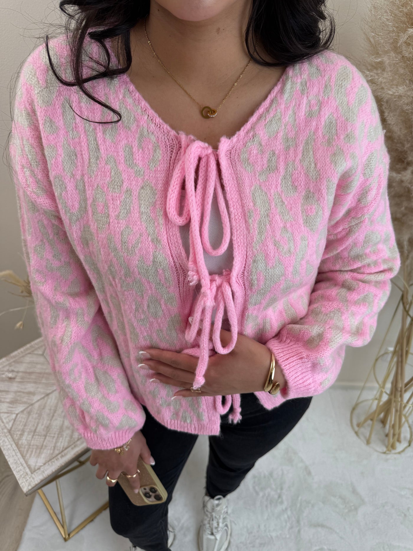 Schleifen Leo Cardigan