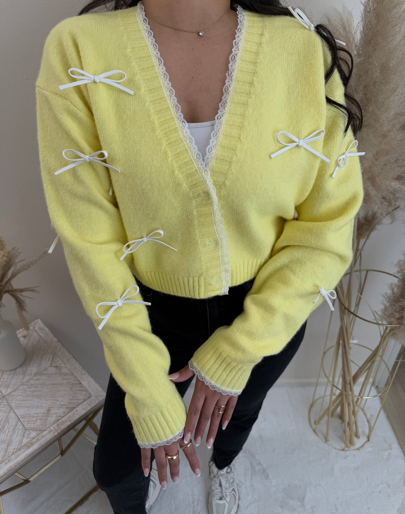 Schleifchen Cardigan