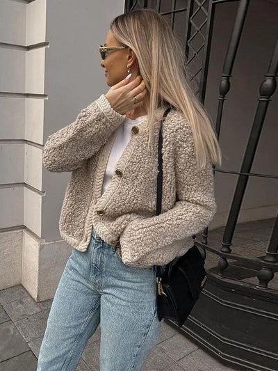 Lila | Stilvolle Damenjacke für kühle Herbstabende