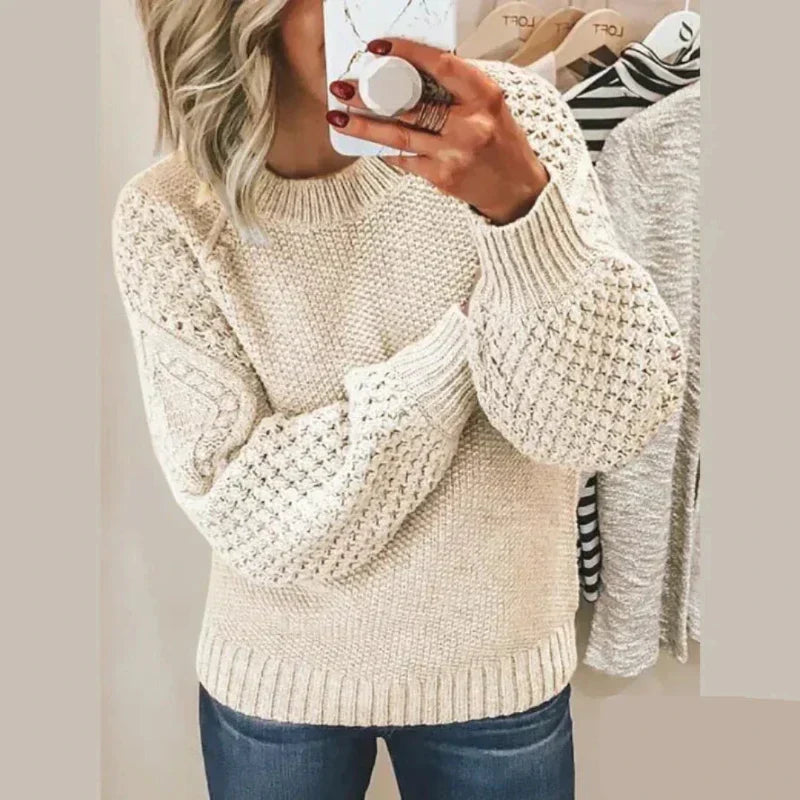 Karina | Zeitlos eleganter Strickpullover für Damen