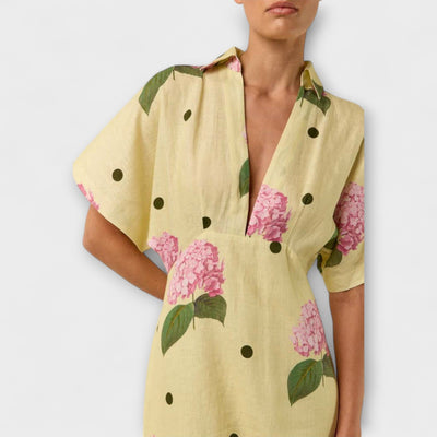 Kayla - Langes Fließendes Kleid