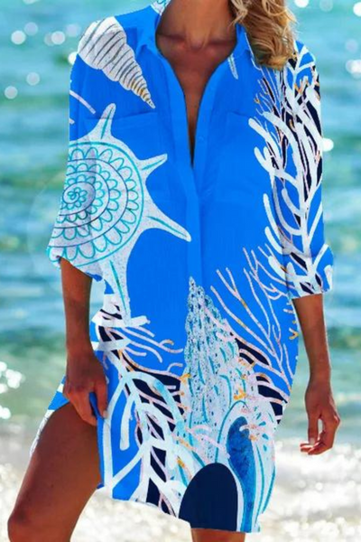 Johanna | Leichte lässige Sommer Strandbluse