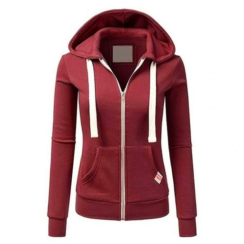 Andrea | Karierter Winter-Hoodie mit Reißverschluss