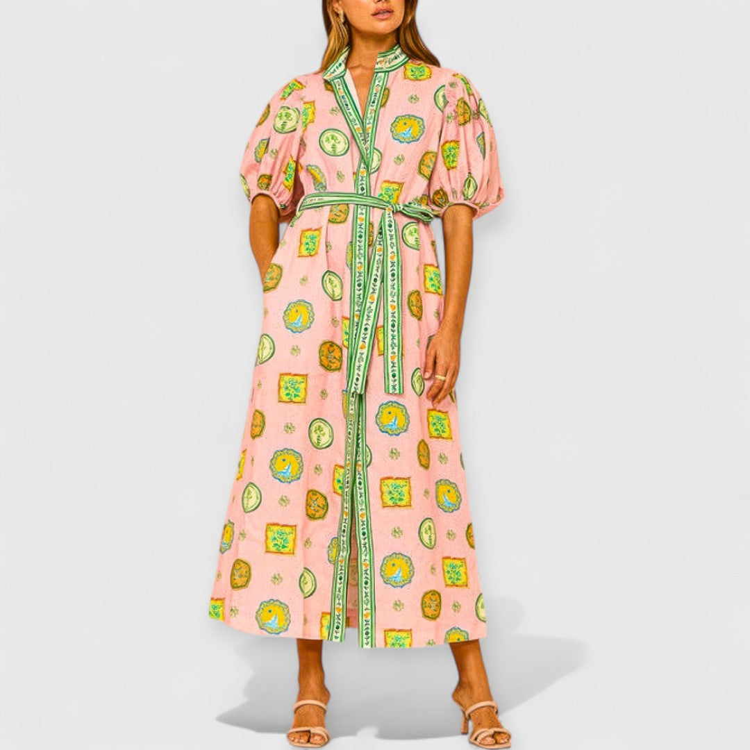 Sybil | Kleid mit Ballonärmeln