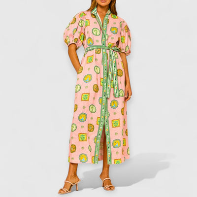 Sybil | Kleid mit Ballonärmeln