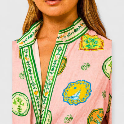 Sybil | Kleid mit Ballonärmeln