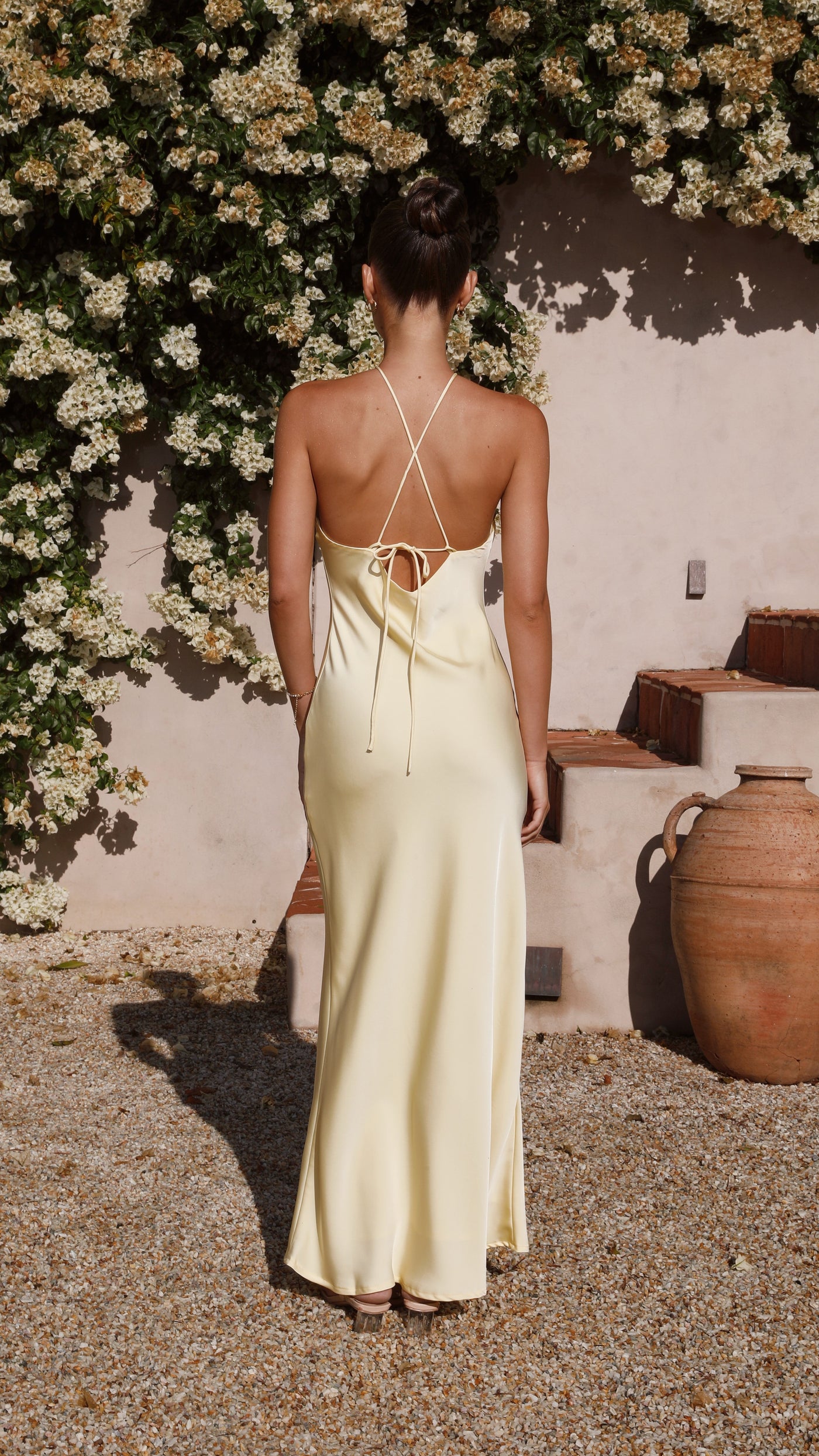 Zachary | Chiara Maxikleid - Gelb