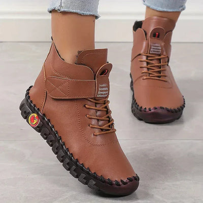 Noemi | Langlebige stylische Beige Damen Wanderstiefel