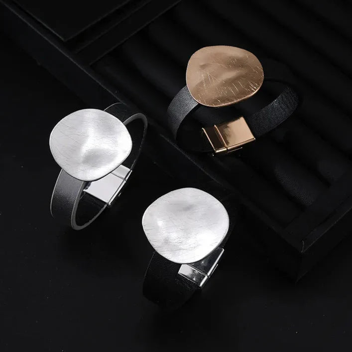 Elegantes Damen Armreif Set Magnetverschluss Retro