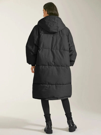Laura | Elegant Damen Parka Winter mit Kapuze