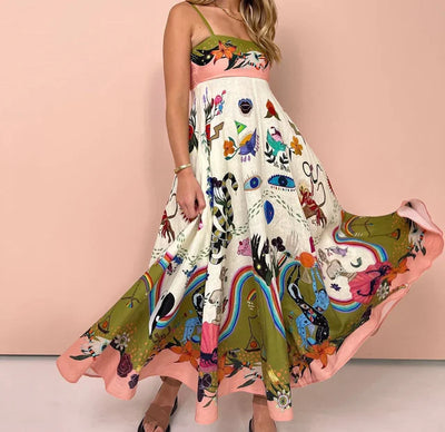 Stilvolles Sommerkleid für warme Tage – Gisella